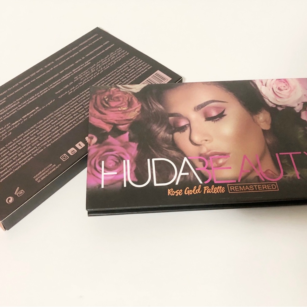 🌸New Huda Beauty Rose Gold Remastered Eyeshadow Palette - Picture 2 of 4